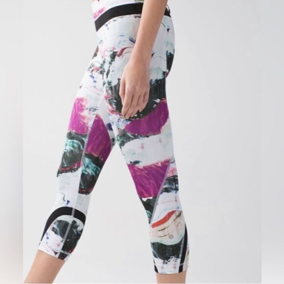 Lululemon Inspire Crop Leggings Size 4 - Picture 3 of 7